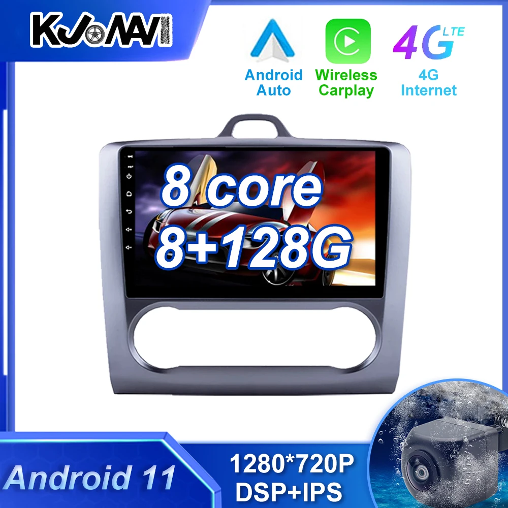 Carplay Android 12 Car Radio Multimedia Stereo Player WiFi GPS Navigation For Ford Focus 2 Mk 2 2004 - 2011
Carplay Android 12 Car Radio Multimedia Stereo Player WiFi GPS Navigation For Ford Focus 2 Mk 2 2004 - 2011