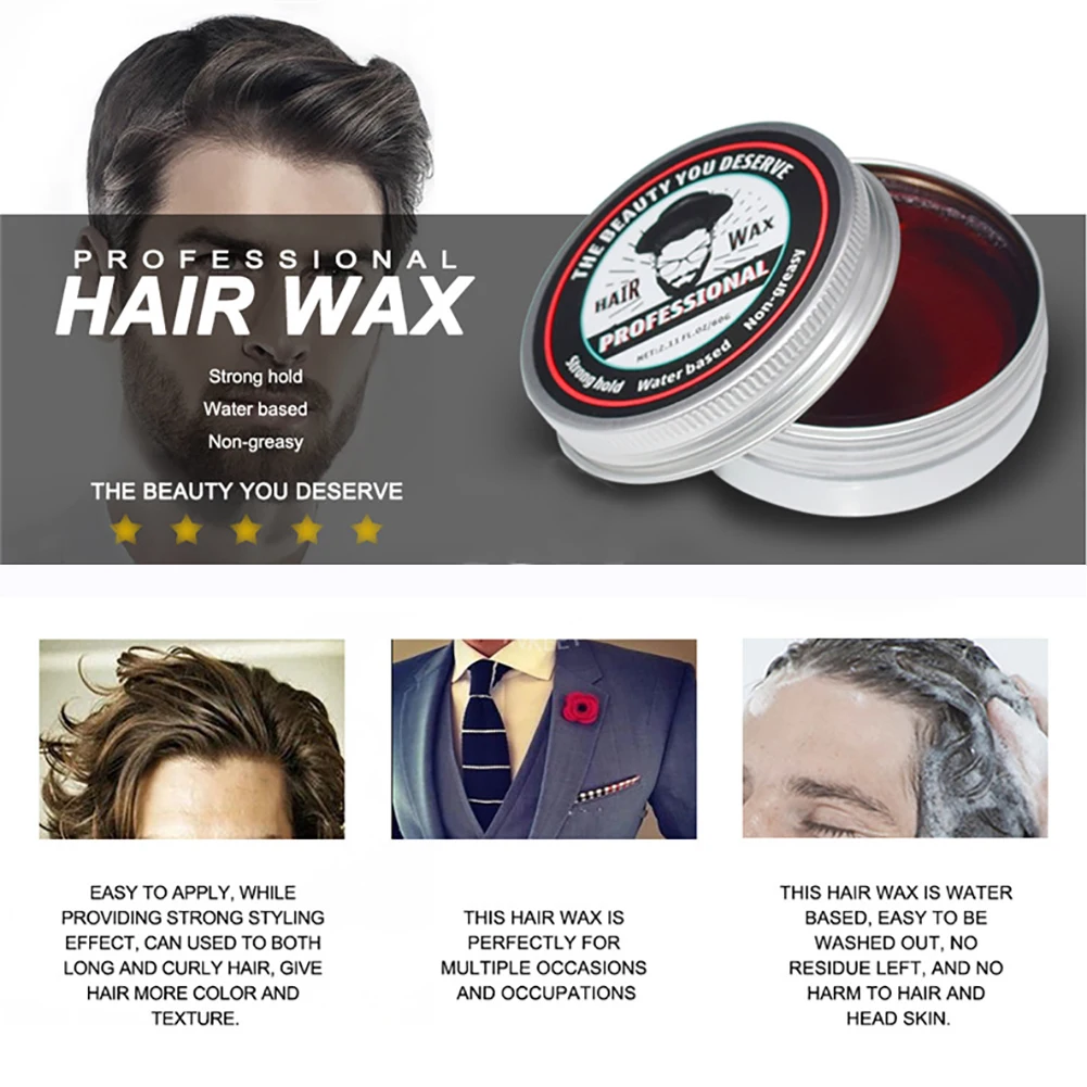 Men's Hair Clay Strong Hold Low Shine Texture Cream Non-sticky Water-based Hair Styling Paste Create A Pliable All-day Finish
Men's Hair Clay Strong Hold Low Shine Texture Cream Non-sticky Water-based Hair Styling Paste Create A Pliable All-day Finish