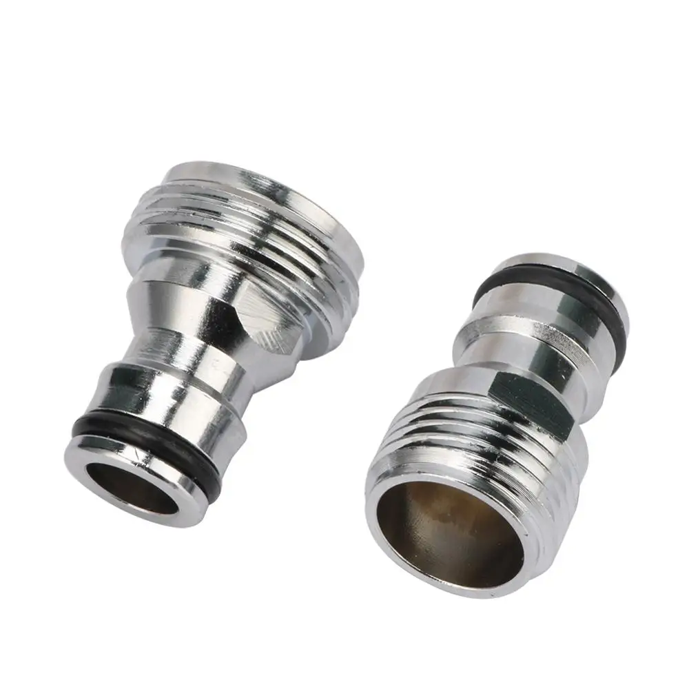 Stainless Steel 1/2" 3/4" Male Threaded Nipple Quick Connector Faucet Conversion Adapter Pipe Fittings Coupling Joints 1Pc
Stainless Steel 1/2" 3/4" Male Threaded Nipple Quick Connector Faucet Conversion Adapter Pipe Fittings Coupling Joints 1Pc