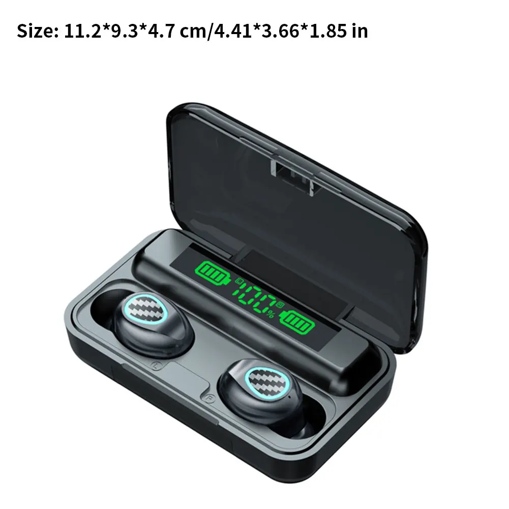 New TWS Touch Wireless Bluetooth Earphone 9D Stereo Sport Headset Lossless Noise Reduction Gaming Headphones Waterproof Earbuds
New TWS Touch Wireless Bluetooth Earphone 9D Stereo Sport Headset Lossless Noise Reduction Gaming Headphones Waterproof Earbuds