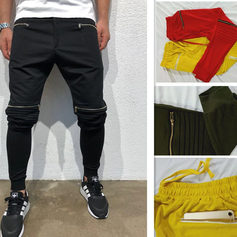 Men's Spring And Autumn Hip Hop Breathable Sports Trousers Trendy Fashion Youth High Street Stretch Zipper Foot Pants
Men's Spring And Autumn Hip Hop Breathable Sports Trousers Trendy Fashion Youth High Street Stretch Zipper Foot Pants