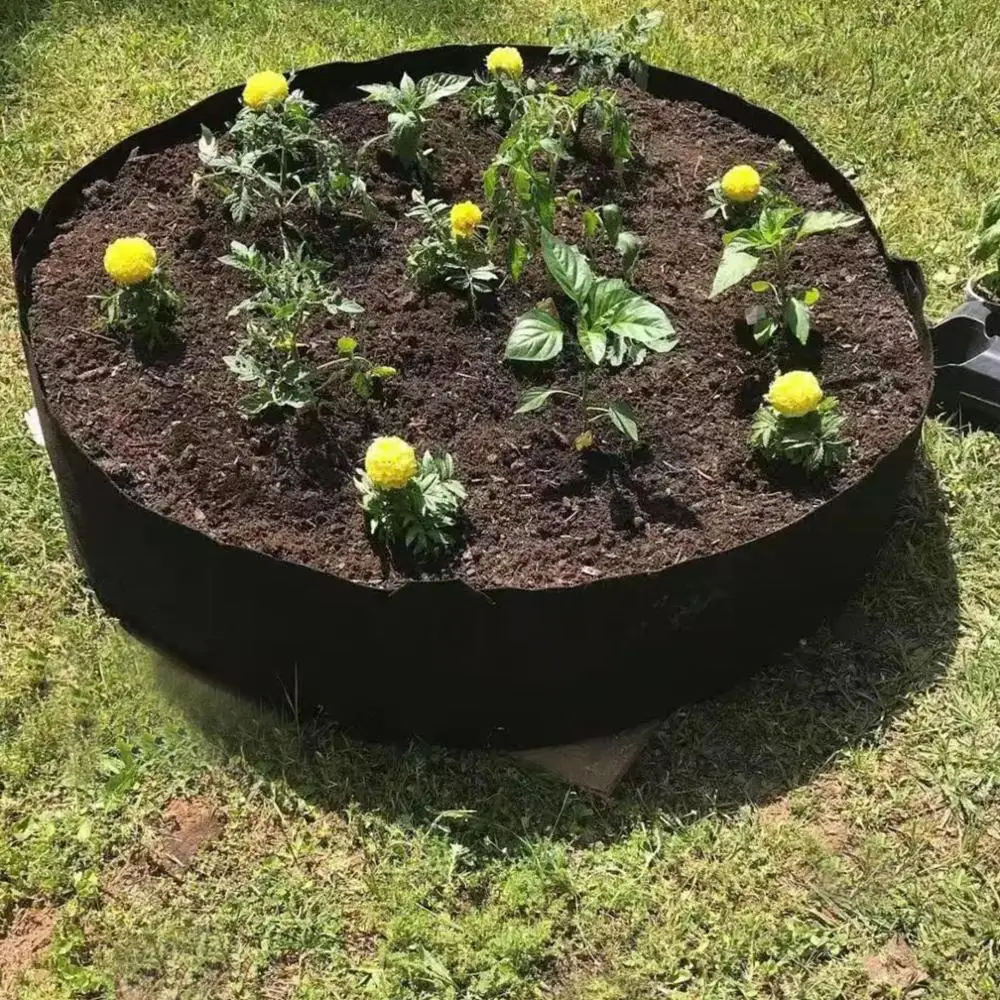 127*30Felt Fabric Grow Pot Black Garden Grow Bag Gardening Vegetable Planter Flower Planting Bag Round Living Bag DIY Garden Pot
127*30Felt Fabric Grow Pot Black Garden Grow Bag Gardening Vegetable Planter Flower Planting Bag Round Living Bag DIY Garden Pot