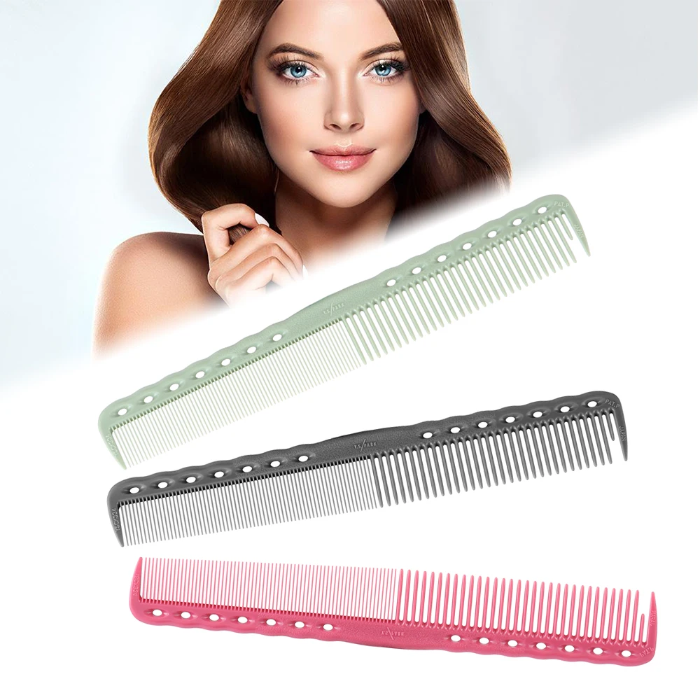 Professional Hairdressing Anti-static Salon Flattop Cutting Comb Carbon Anti-static Hairdressing Brush Women Hair Styling Tools
Professional Hairdressing Anti-static Salon Flattop Cutting Comb Carbon Anti-static Hairdressing Brush Women Hair Styling Tools