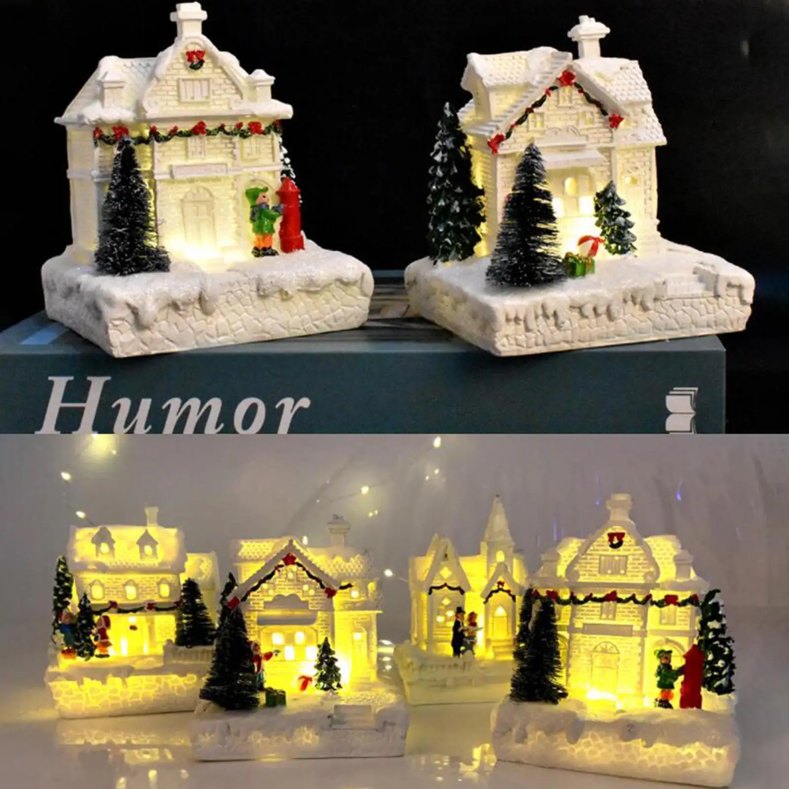 Christmas House Village Farmhouse Light Up Lighting LED Snow Buildings Family Winter Cabin Xmas Figurines Room Table Decor
Christmas House Village Farmhouse Light Up Lighting LED Snow Buildings Family Winter Cabin Xmas Figurines Room Table Decor