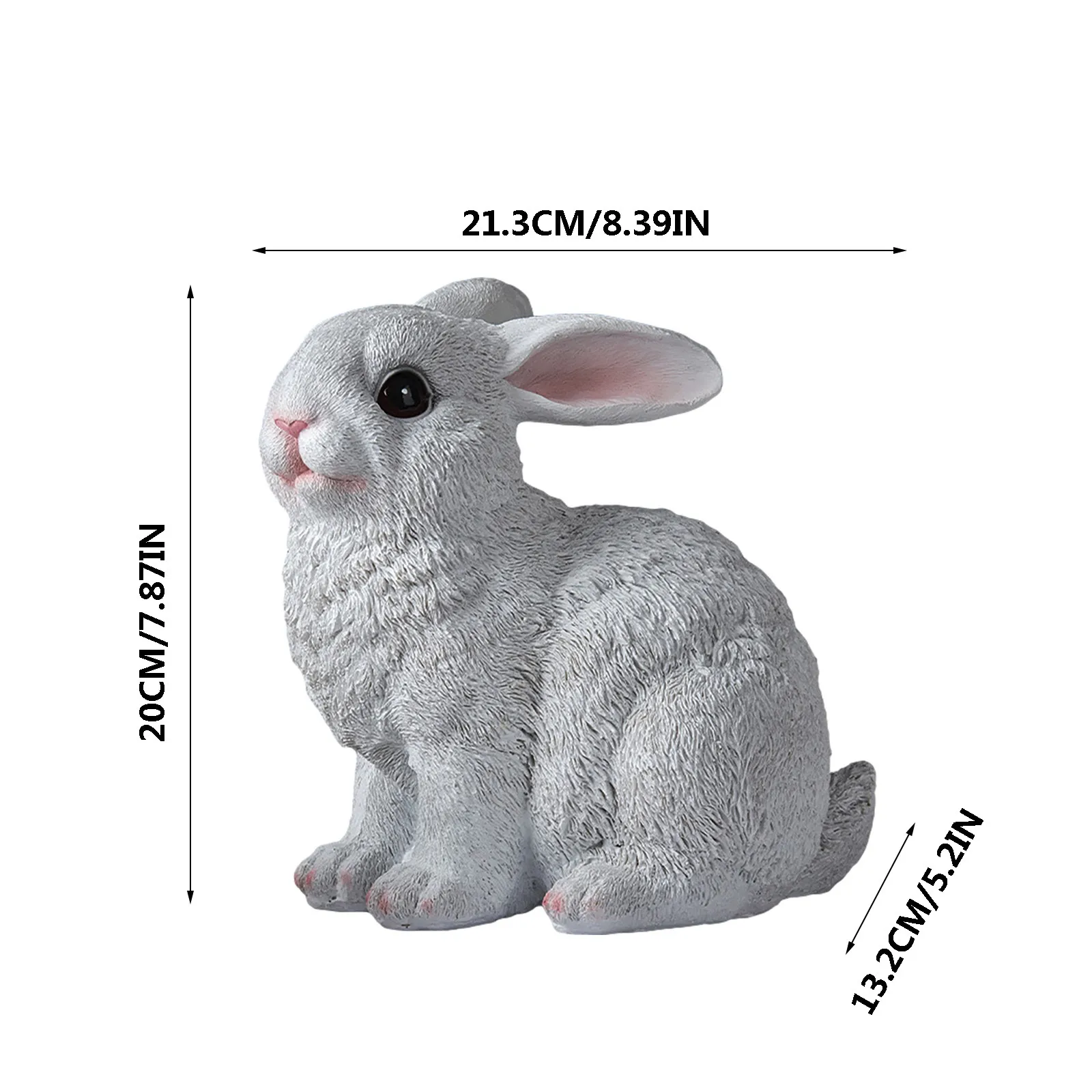 2021 New Cute simulation rabbit sculpture resin decoration toy doll model series educational toy Miniature Home animal Ornament
2021 New Cute simulation rabbit sculpture resin decoration toy doll model series educational toy Miniature Home animal Ornament