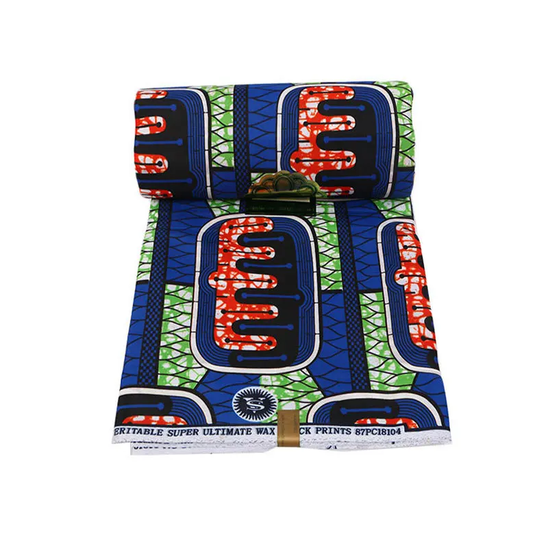 2019 New Arrival Fashion Pretty Excellent Pattern Print African High Quality Ankara Veritable Real Wax Fabric 6 Yards\Lot
2019 New Arrival Fashion Pretty Excellent Pattern Print African High Quality Ankara Veritable Real Wax Fabric 6 Yards\Lot