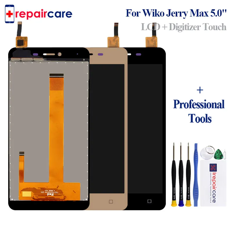 For Wiko JERRY / Jerry Max LCD Display and Touch Screen +Frame Digitizer Replacement For Wiko JERRY / Jerry Max Phone
For Wiko JERRY / Jerry Max LCD Display and Touch Screen +Frame Digitizer Replacement For Wiko JERRY / Jerry Max Phone