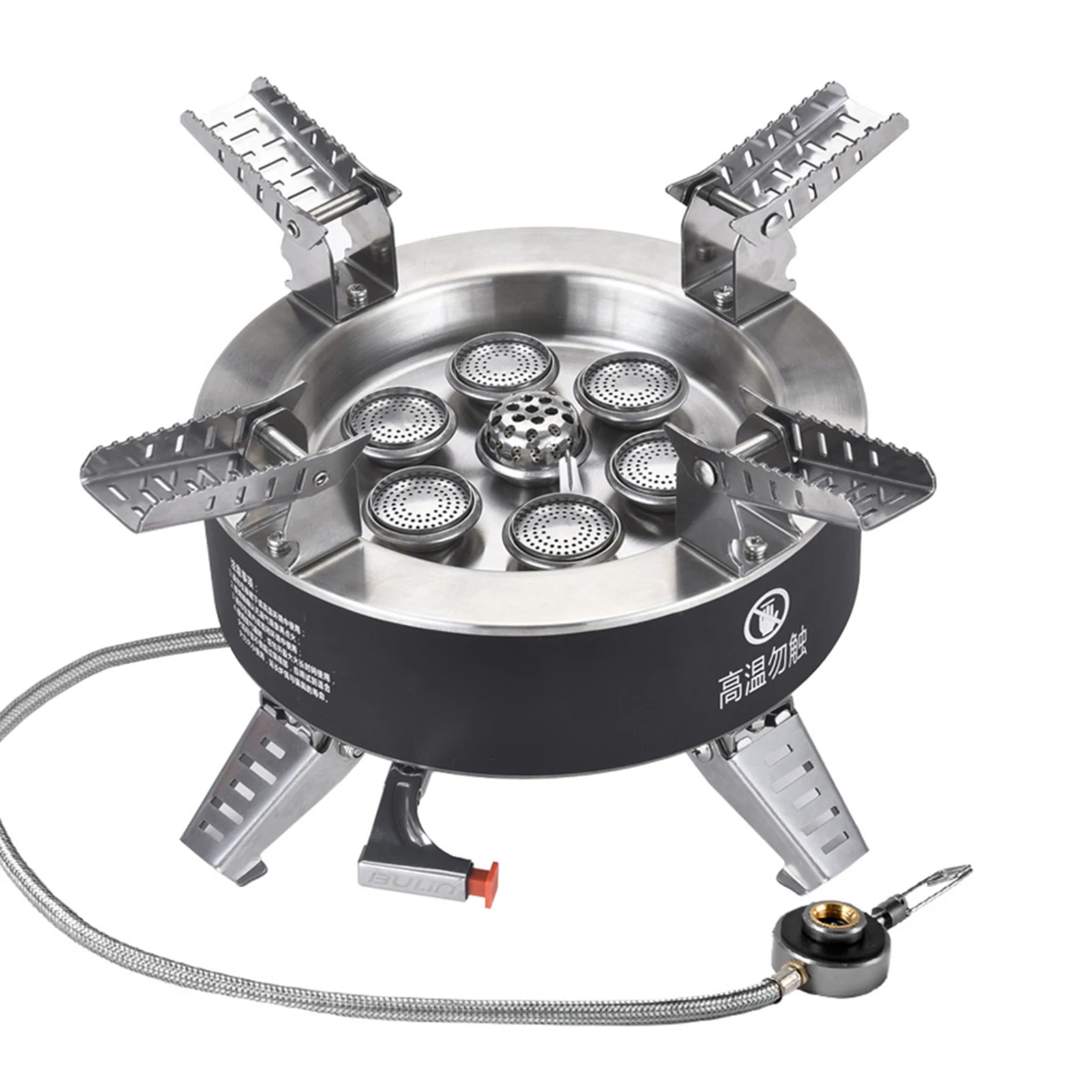 18000W High-power Camping Stove with Piezo Ignition Windproof Seven-core Gas Stove Foldable Backpacking Stove For Camping
18000W High-power Camping Stove with Piezo Ignition Windproof Seven-core Gas Stove Foldable Backpacking Stove For Camping