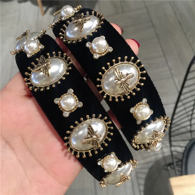 Bohemian Pearl Hairband Handmade Metal Headband customized Hair Accessories
Bohemian Pearl Hairband Handmade Metal Headband customized Hair Accessories