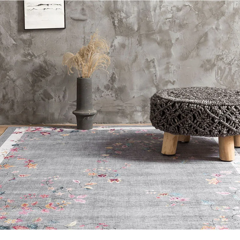 New Chinese Style Flower Carpet Living Room Vintage American Carpet For Bedroom Bedside Carpet Mat Floor Room And Cloak Rugs Rug
New Chinese Style Flower Carpet Living Room Vintage American Carpet For Bedroom Bedside Carpet Mat Floor Room And Cloak Rugs Rug