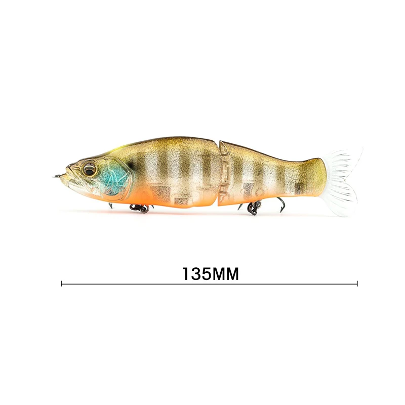 Crankbait 13.5CM 28G 2 Segment Dive Feeder Jointed Bait Tackle Pesca Baits 3D Fish Swimbait Artificial Spinning Tackle Gears
Crankbait 13.5CM 28G 2 Segment Dive Feeder Jointed Bait Tackle Pesca Baits 3D Fish Swimbait Artificial Spinning Tackle Gears