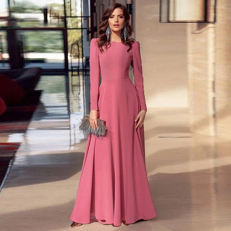 JONANY Evening Party Dress For Women Apparel O Neck Chiffon Vestidos De Fiesta De Noche Largos Elegante For Classmate Reunion
JONANY Evening Party Dress For Women Apparel O Neck Chiffon Vestidos De Fiesta De Noche Largos Elegante For Classmate Reunion