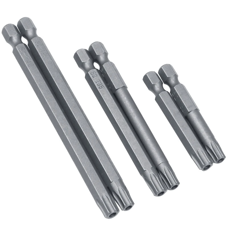 Security Bit Set Tamper Proof Screwdriver Drill Bit Screw Driver Bits Torx Flat Head 1/4" Hex Driver Bits
Security Bit Set Tamper Proof Screwdriver Drill Bit Screw Driver Bits Torx Flat Head 1/4" Hex Driver Bits