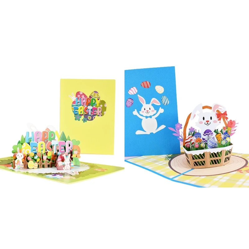 3D Pop Up Cards Happy Easter Greeting Cards Bunny Flower Basket Postcards with Envelope for Easter Day Wedding Handmade Gifts
3D Pop Up Cards Happy Easter Greeting Cards Bunny Flower Basket Postcards with Envelope for Easter Day Wedding Handmade Gifts