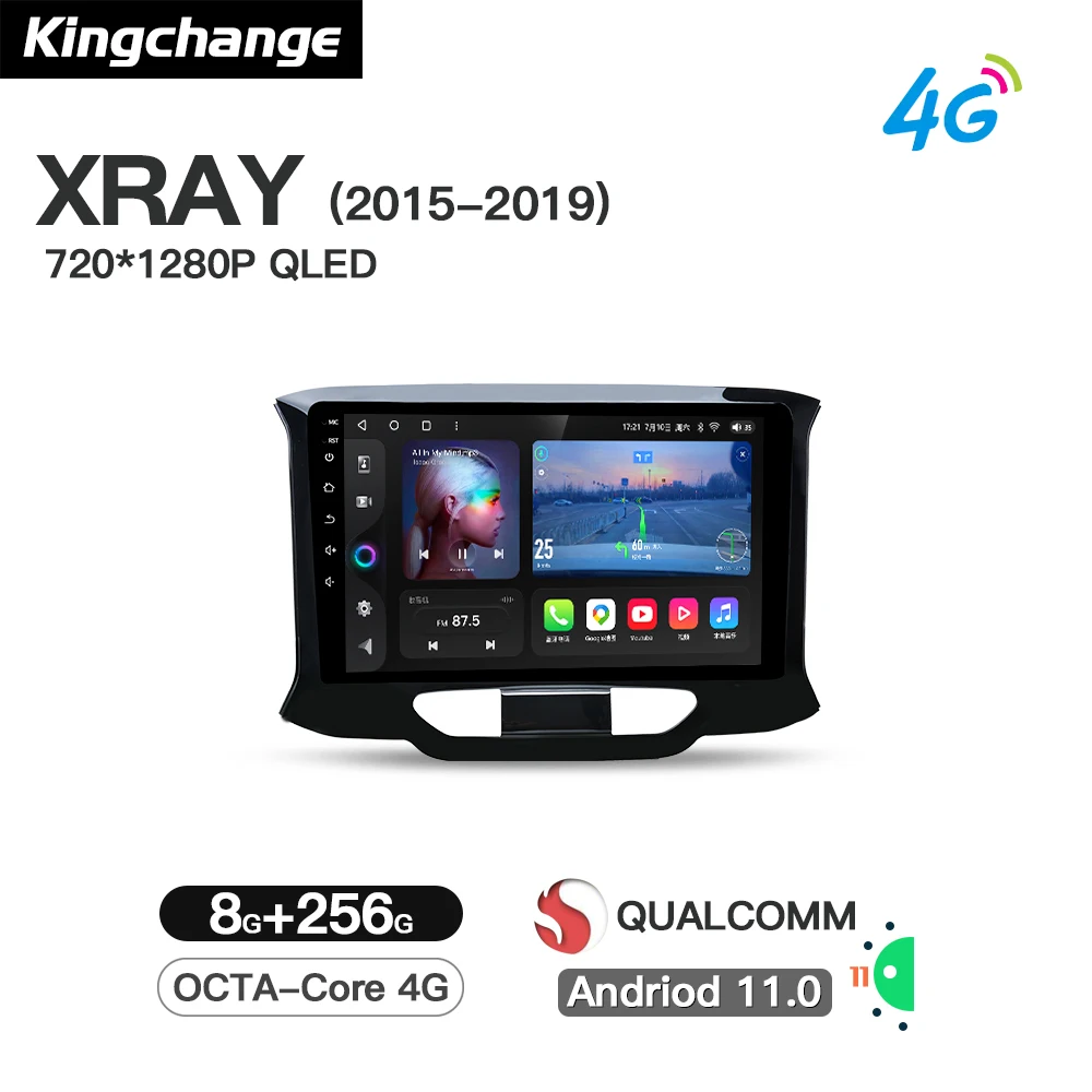 Kingchange Car Multimedia Video Player Navigation For LADA Xray X ray 2015 - 2019 Radio Stereo BT GPS Wifi DSP
Kingchange Car Multimedia Video Player Navigation For LADA Xray X ray 2015 - 2019 Radio Stereo BT GPS Wifi DSP