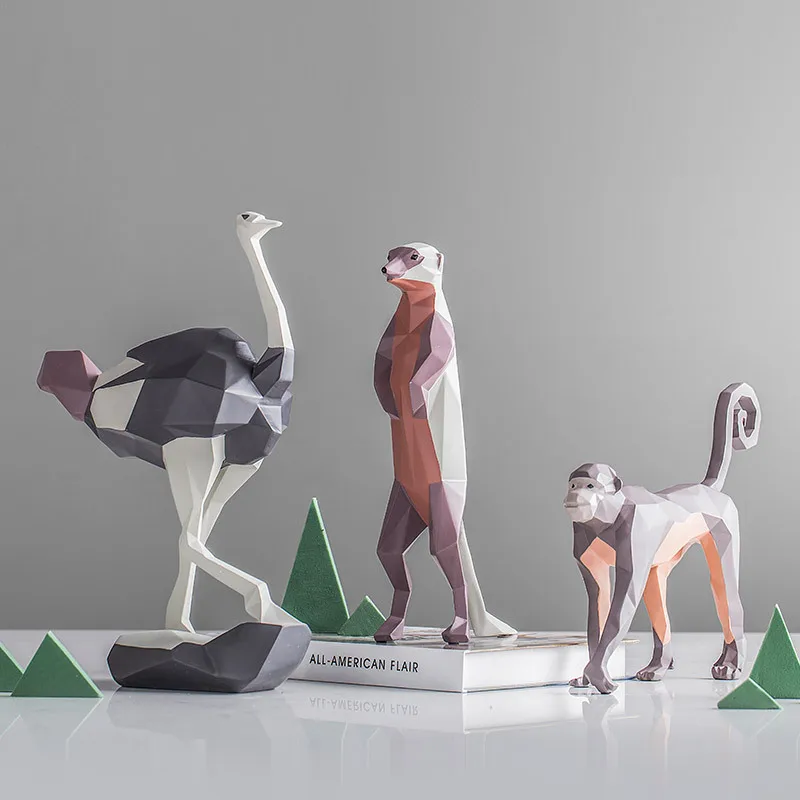 SIMULATION ANIMAL STATUE GEOMETRY MONGOOSE ARTS RESIN CRAFTWORK HOME ACCESSORIES L2932
SIMULATION ANIMAL STATUE GEOMETRY MONGOOSE ARTS RESIN CRAFTWORK HOME ACCESSORIES L2932