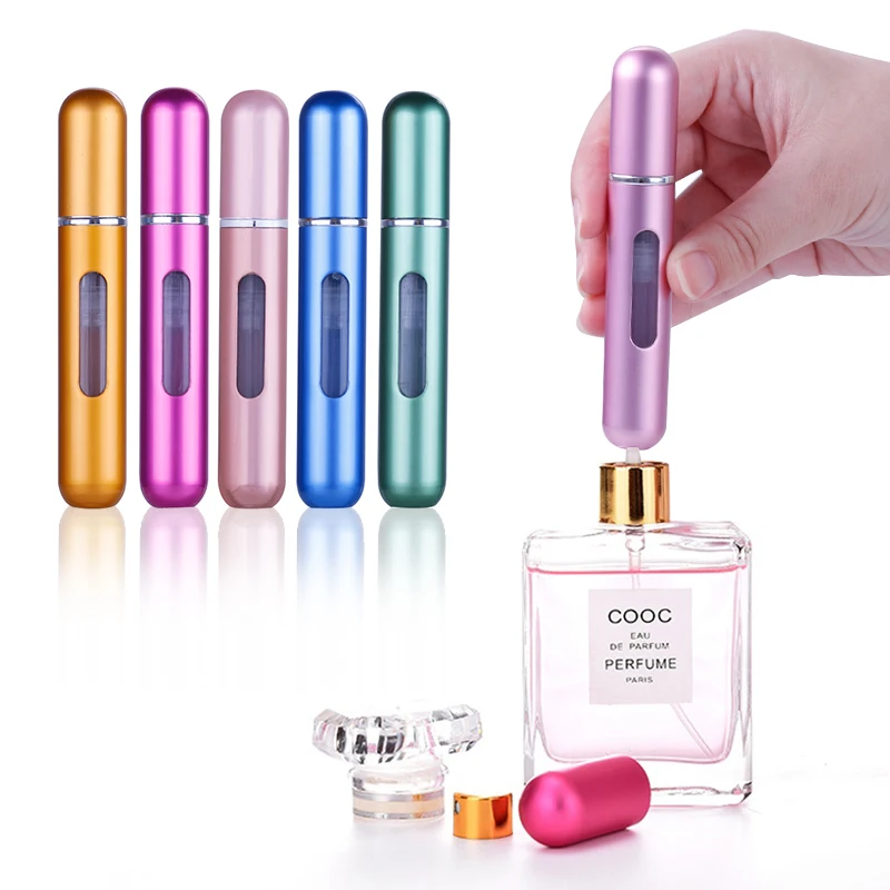 8ml 5ml Portable Mini Refillable Perfume Bottle With Spray Scent Pump Empty Cosmetic Containers Spray Atomizer Bottle For Travel
8ml 5ml Portable Mini Refillable Perfume Bottle With Spray Scent Pump Empty Cosmetic Containers Spray Atomizer Bottle For Travel
