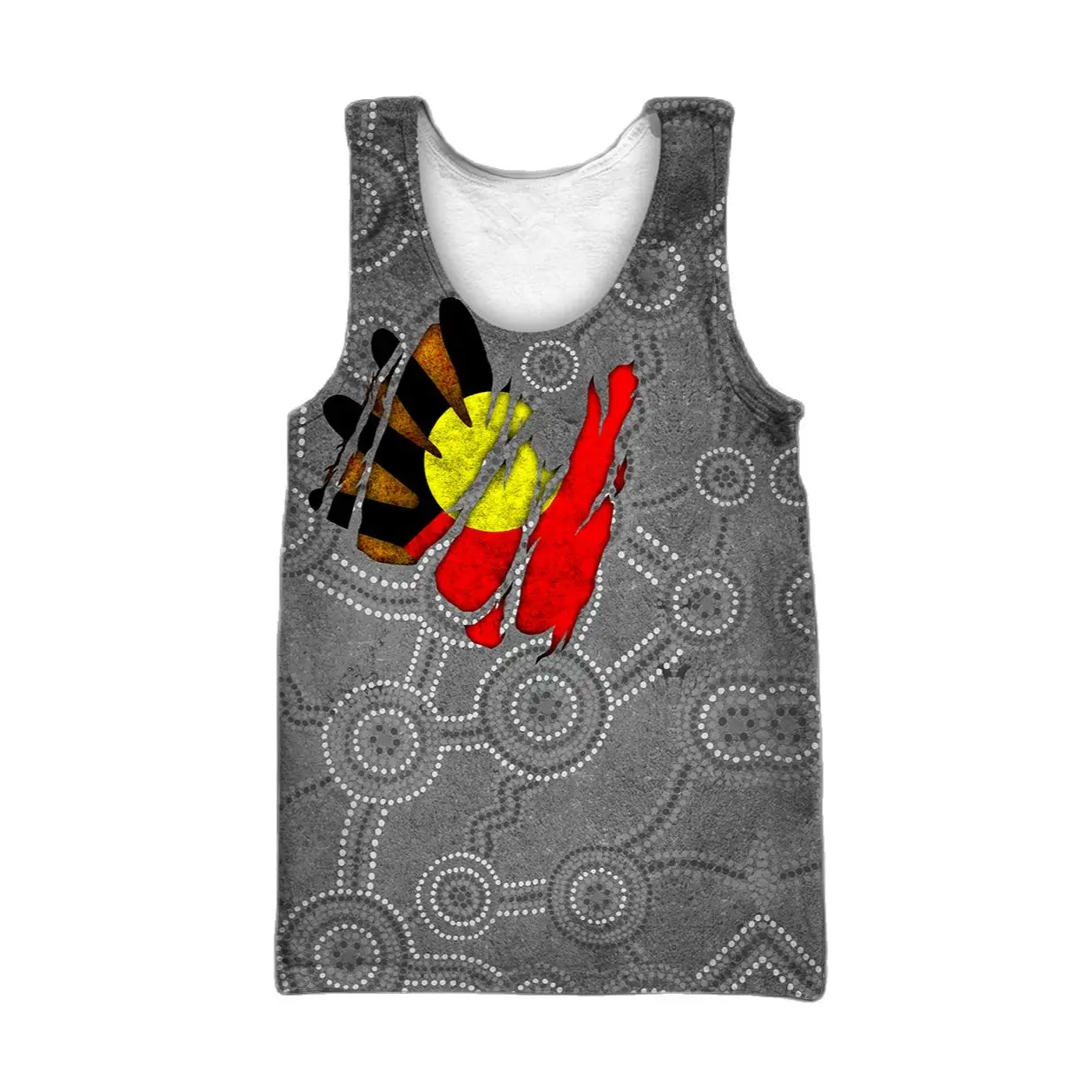 3D All Over Printed Vest Aboriginal Australia Indigenous Lizard Painting Art shirts Sleeveless Summer Tops streetwear
3D All Over Printed Vest Aboriginal Australia Indigenous Lizard Painting Art shirts Sleeveless Summer Tops streetwear