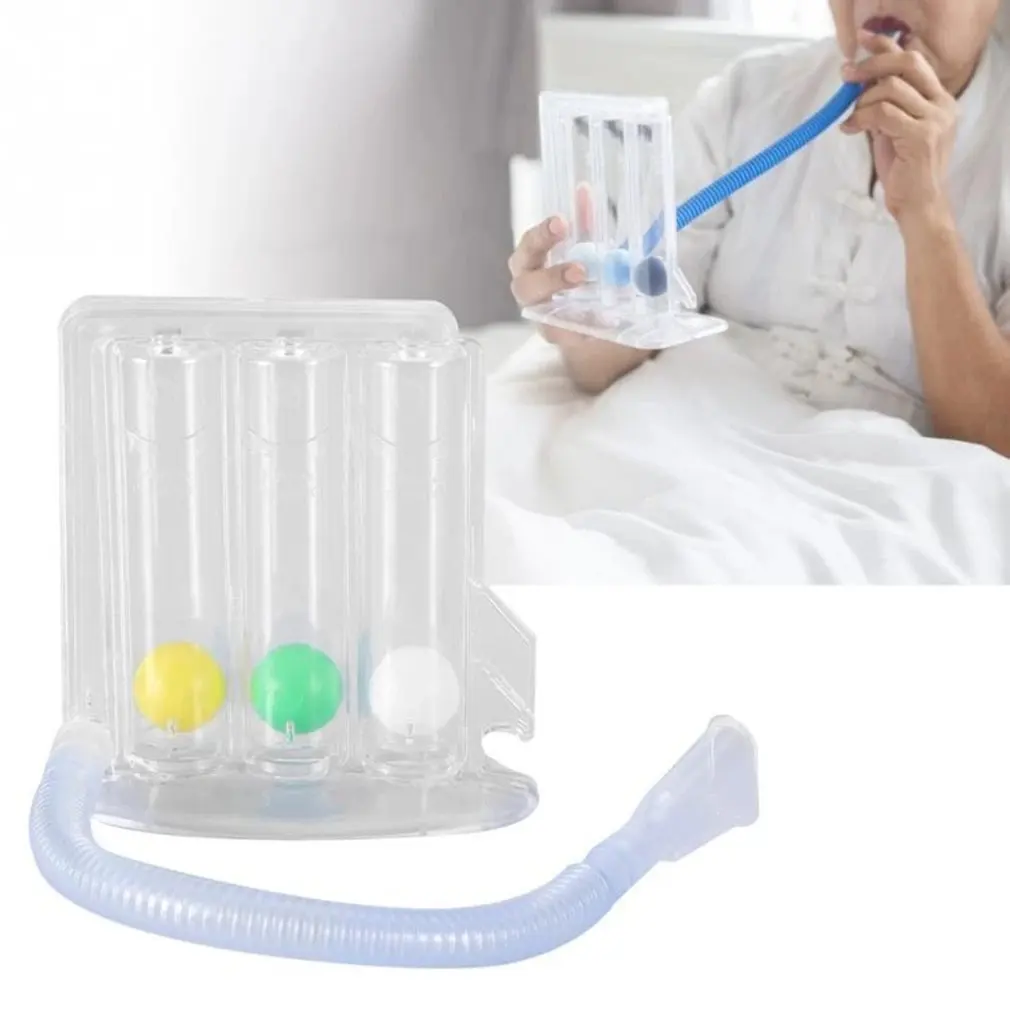 

Middle-aged and elderly lung function exercise rehabilitation device training device Spirometry Breathing trainer