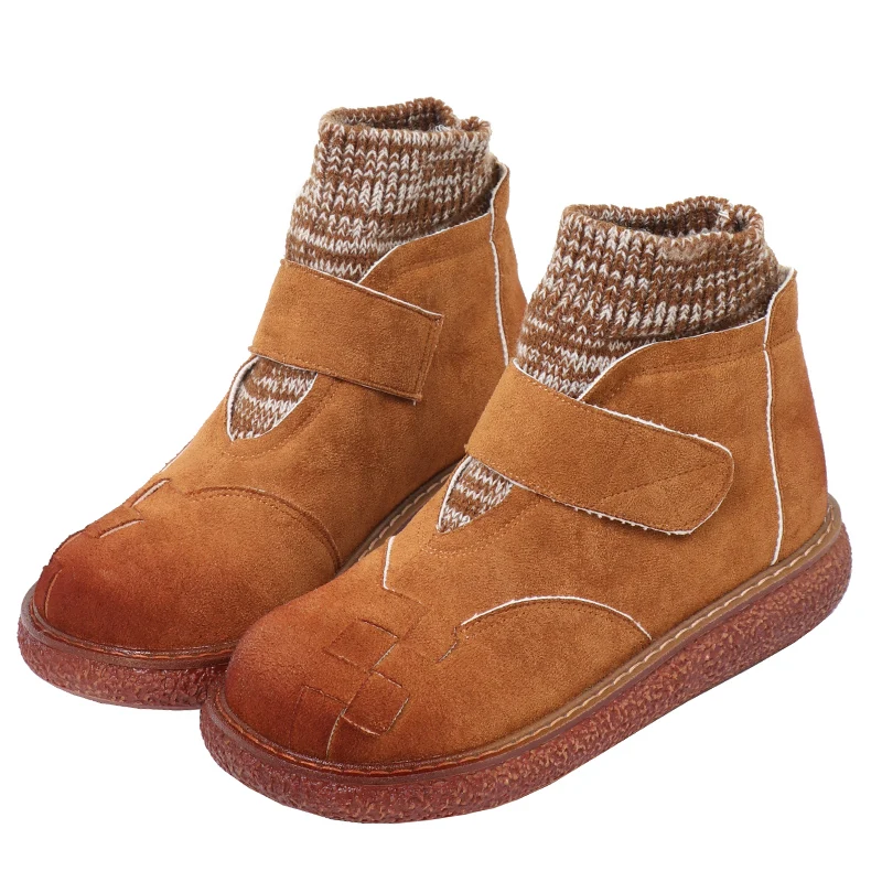 Mori Girl Literary Short Boots Wool Mouth Thick Bottom Ankle Boots Retro Suede Big Head Martin Boots Student Casual Womens Boots
Mori Girl Literary Short Boots Wool Mouth Thick Bottom Ankle Boots Retro Suede Big Head Martin Boots Student Casual Womens Boots
