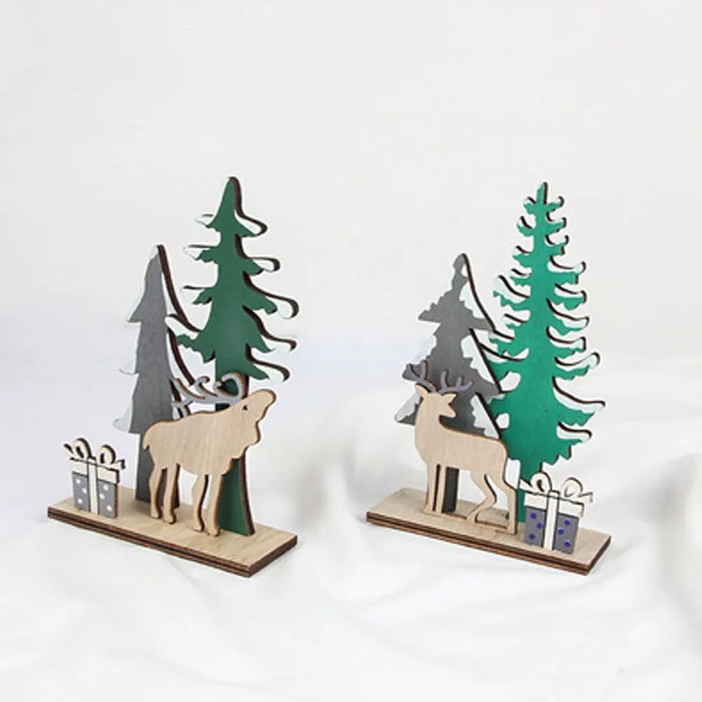 Christmas Wooden Three-dimensional Ornament Xmas Tree Hanging Ornaments Decorations For Home Kids Toys Gift Noel Navidad Decor
Christmas Wooden Three-dimensional Ornament Xmas Tree Hanging Ornaments Decorations For Home Kids Toys Gift Noel Navidad Decor