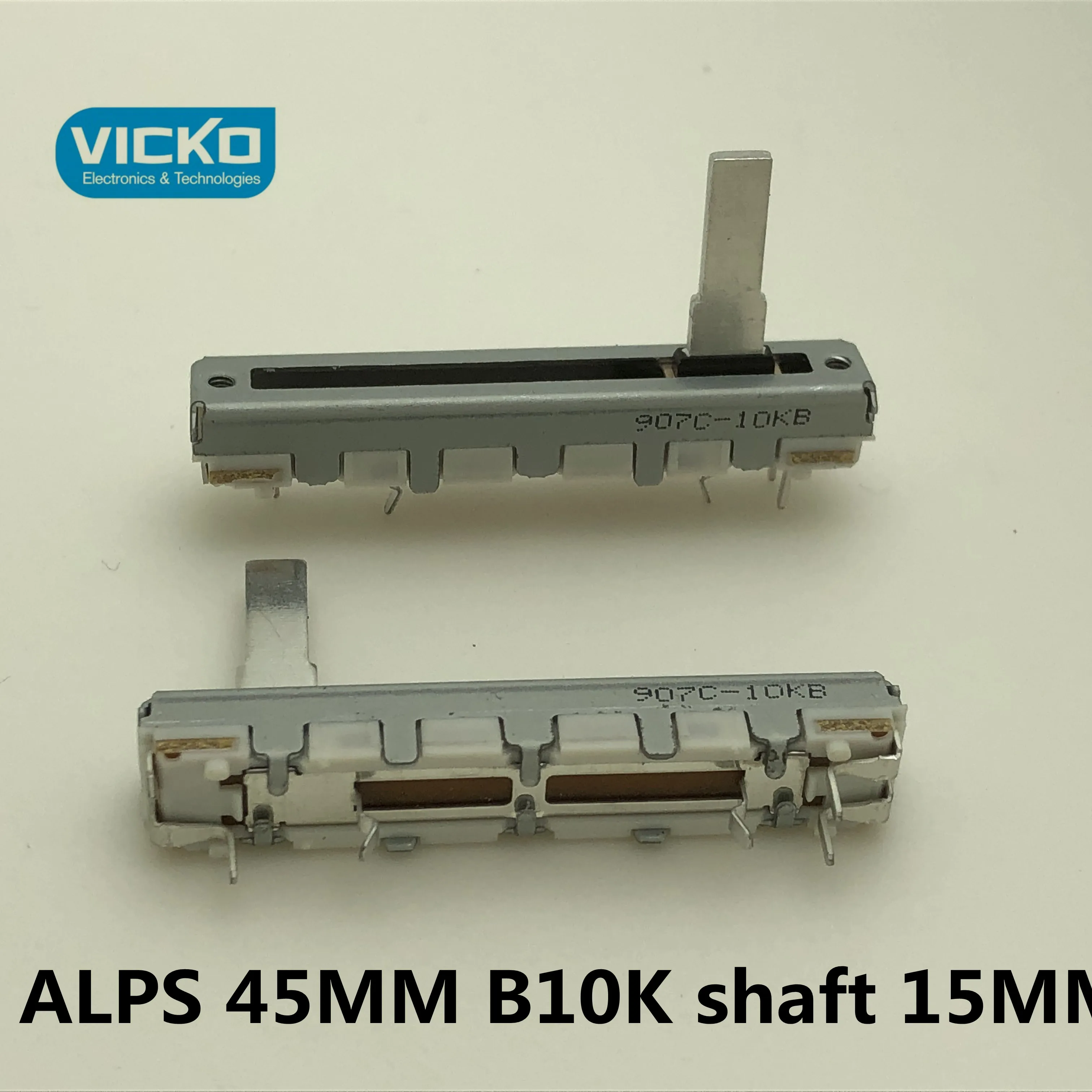 Япония ALPS 45 мм B10K 10 КБ 4,5 см вал 15 мм поездка 30 мм раздвижной фотовыключатель
Япония ALPS 45 мм B10K 10 КБ 4,5 см вал 15 мм поездка 30 мм раздвижной фотовыключатель
