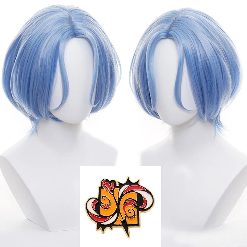 Anime SK8 the Infinity Wig Reki Kyan Short Red Hair Cosplay Wig Badge Role Play Halloween Hair Synthetic Wigs + a wig cap
Anime SK8 the Infinity Wig Reki Kyan Short Red Hair Cosplay Wig Badge Role Play Halloween Hair Synthetic Wigs + a wig cap