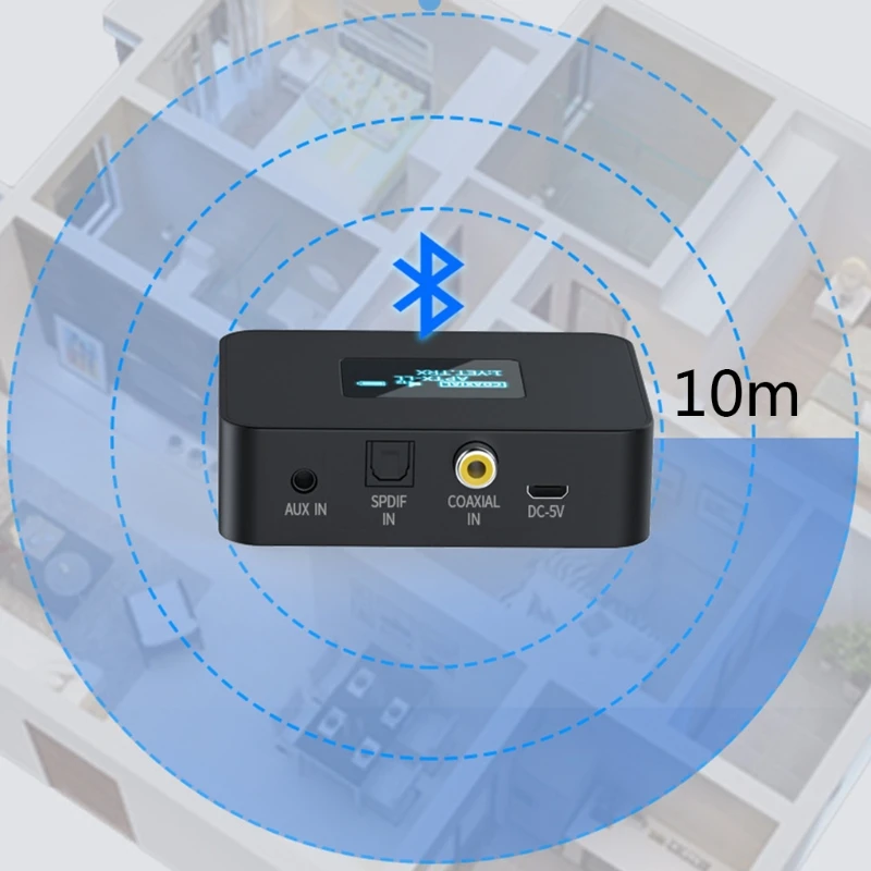 Bluetooth 5.0 Aptx LL Low Latency Transmitter Receiver CSR8670 3.5mm AUX Optical
Bluetooth 5.0 Aptx LL Low Latency Transmitter Receiver CSR8670 3.5mm AUX Optical
