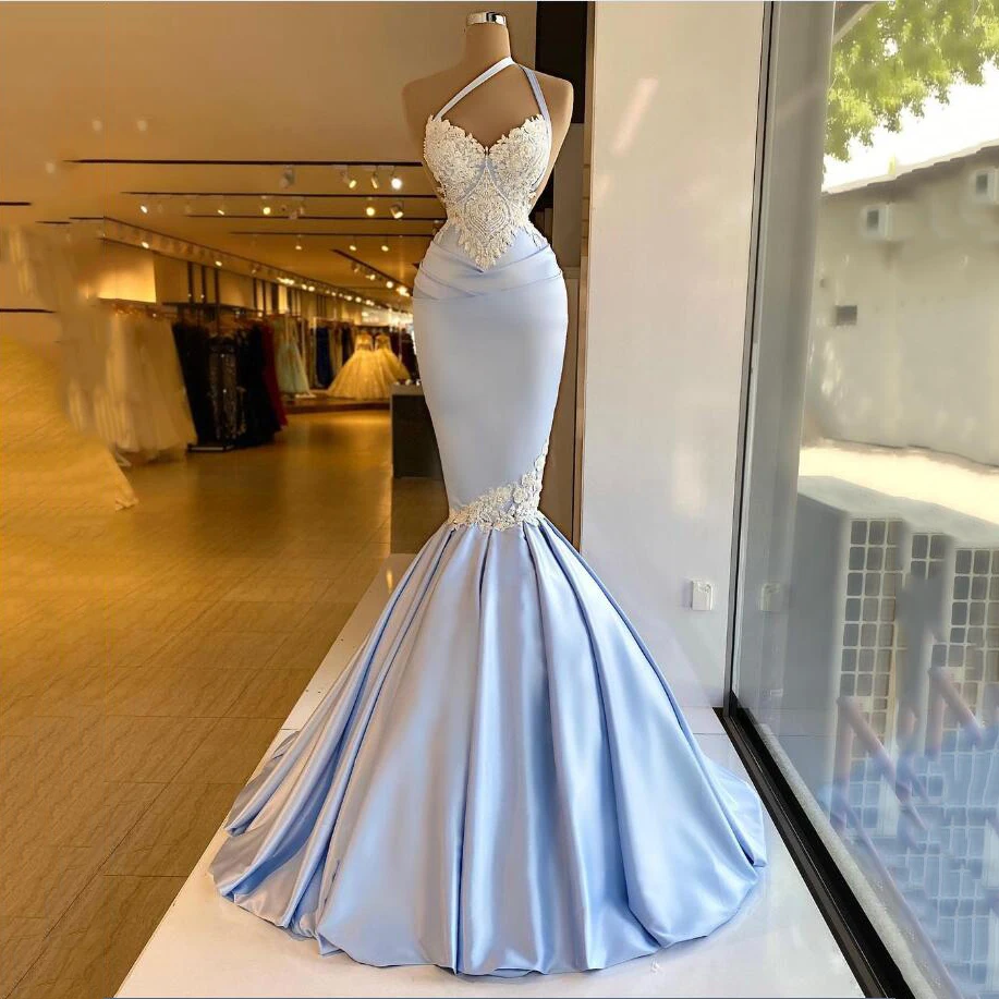 Sexy One Shoulder Mermaid Evening Dress Lace Appliques Soft Satin Prom Gowns Plus Size Custom Made Evening Party Dresses
Sexy One Shoulder Mermaid Evening Dress Lace Appliques Soft Satin Prom Gowns Plus Size Custom Made Evening Party Dresses