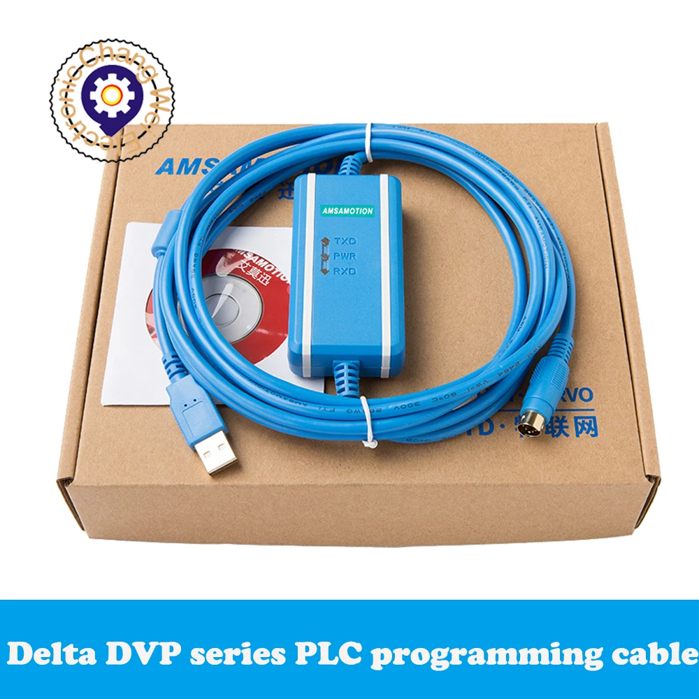 USB-ACAB230 + для Delta PLC программируемый кабель USB к RS232 адаптер USB-DVP ES EX EH EC SE SV SS серии