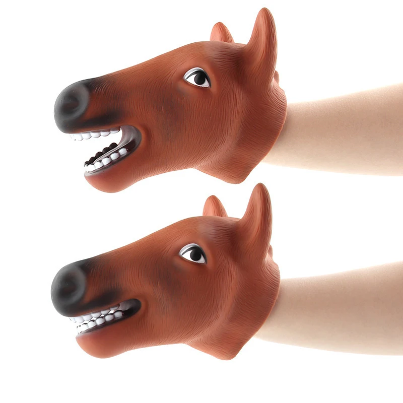 Simulation TPR Animal Head Gloves Soft Rubber Doll Figure Role Playing Hand Puppet Toy Model Scaring Gag Halloween Kids Gifts
Simulation TPR Animal Head Gloves Soft Rubber Doll Figure Role Playing Hand Puppet Toy Model Scaring Gag Halloween Kids Gifts