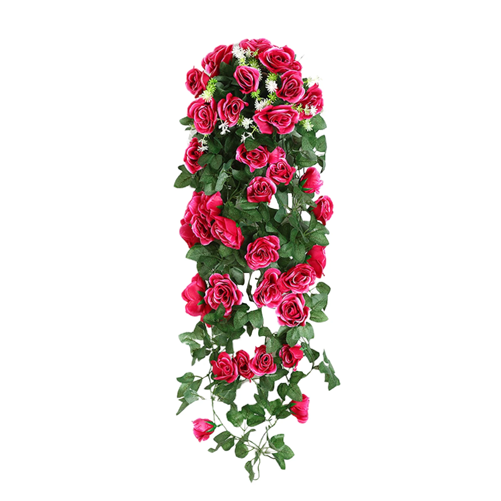 90cm Rose Vine Flower Garland Fake Plant Roses Artificial For Wedding Decorations Wall Hanging With Green Leaves Rattan Wreath
90cm Rose Vine Flower Garland Fake Plant Roses Artificial For Wedding Decorations Wall Hanging With Green Leaves Rattan Wreath