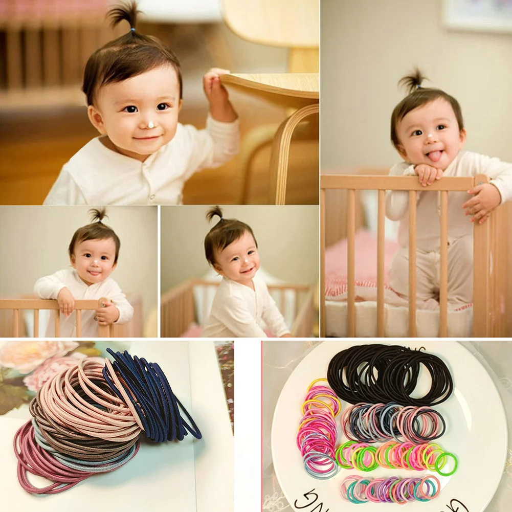 100Pcs Children'S And Girls' Elastic High Elastic Hair Bands Headbands New Cute Color Soft Hair Bands Baby Girls Cute Headbands 
100Pcs Children'S And Girls' Elastic High Elastic Hair Bands Headbands New Cute Color Soft Hair Bands Baby Girls Cute Headbands