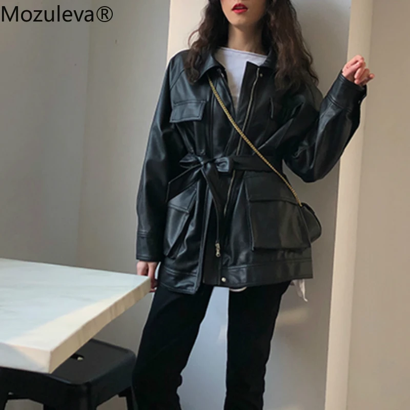 Mozuleva Женская куртка из искусственной кожи PU куртки черного цвета в винтажном стиле двигателя байкерские куртки свободного кроя в виде галс...
Mozuleva Женская куртка из искусственной кожи PU куртки черного цвета в винтажном стиле двигателя байкерские куртки свободного кроя в виде галс...