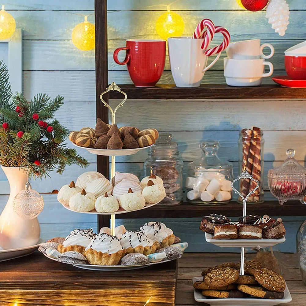 2/3Layers Nordic Cake Stands Cupcake Plates Wedding Birthday Decoration Bakeware Display Props Tableware Dessert Tray
2/3Layers Nordic Cake Stands Cupcake Plates Wedding Birthday Decoration Bakeware Display Props Tableware Dessert Tray