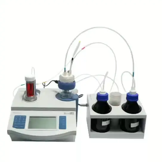 Mesulab Best sale Automatic Titrator For Karl Fischer Potentiometric Titration
Mesulab Best sale Automatic Titrator For Karl Fischer Potentiometric Titration