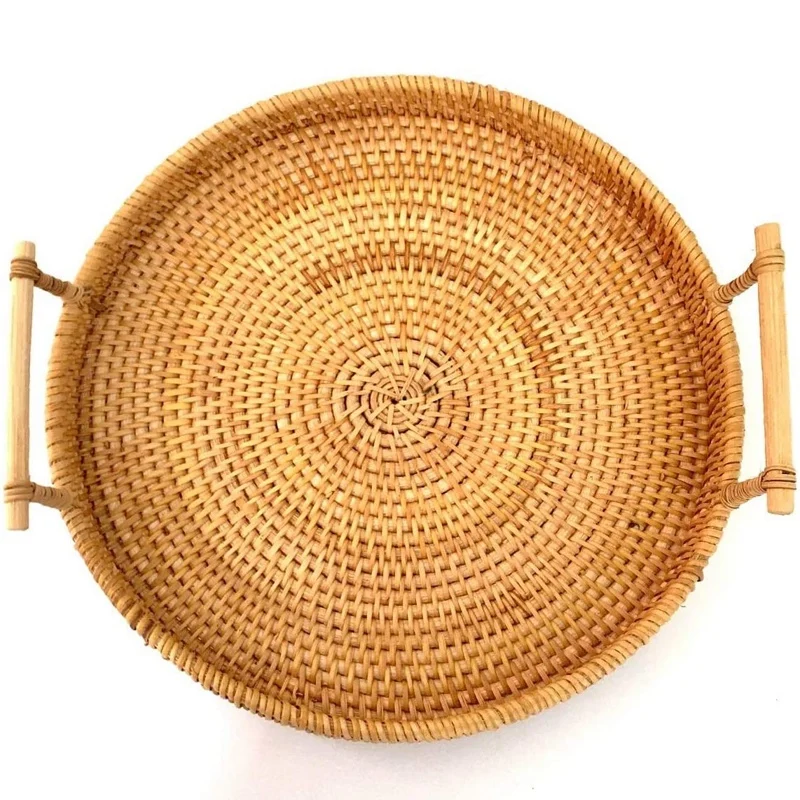 New-3PCS Rattan Picnic Basket Storage Basket Portable Binaural Rattan Basket Snack Fruit and Vegetable Storage Basket
New-3PCS Rattan Picnic Basket Storage Basket Portable Binaural Rattan Basket Snack Fruit and Vegetable Storage Basket
