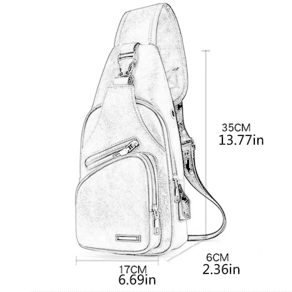 USB charging chest bag Pu Leather Phone Pouch Fanny Pack Belt Male Clip Storage Bag Men's Outdoor Phone Bag
USB charging chest bag Pu Leather Phone Pouch Fanny Pack Belt Male Clip Storage Bag Men's Outdoor Phone Bag