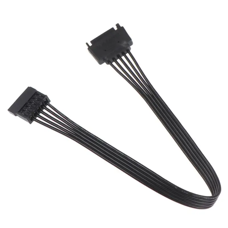 30CM SATA 15 Pin Male to Female Power Cable HDD SSD Power Supply Cable Computer Connections SATA Power Extension Cable
30CM SATA 15 Pin Male to Female Power Cable HDD SSD Power Supply Cable Computer Connections SATA Power Extension Cable