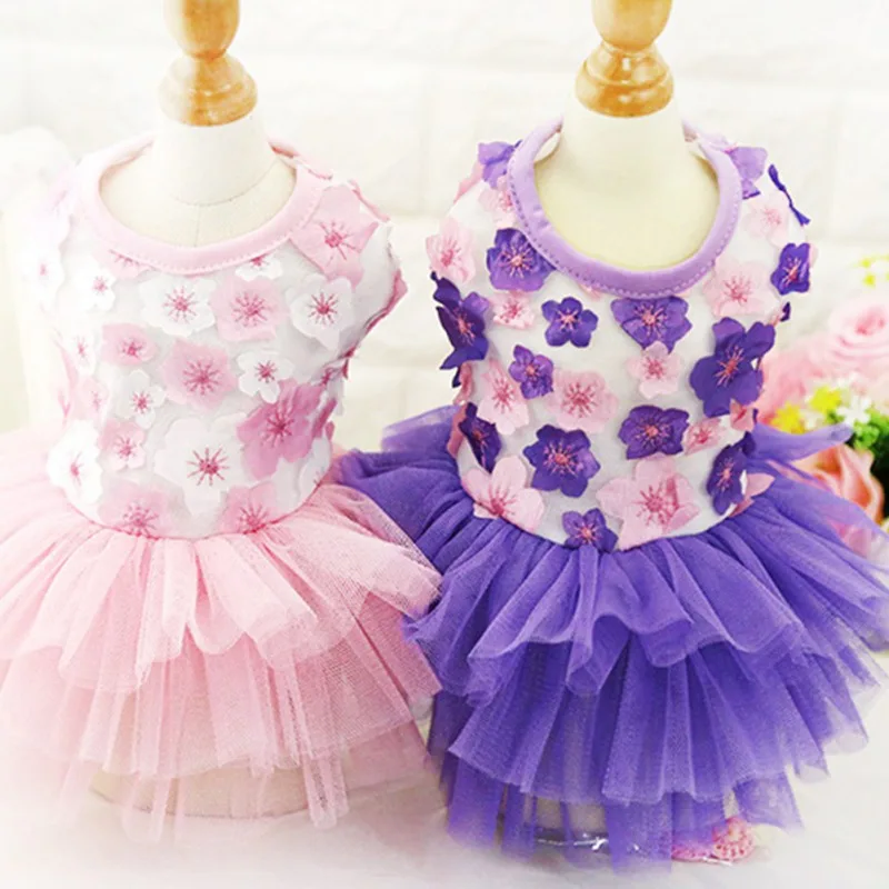 Summer Spring Dog Dress Wedding Party Pet Princess Dress Sweet Puppy Dresses Pet Floral Gauze Skirt Dog Vest Pet Clothing
Summer Spring Dog Dress Wedding Party Pet Princess Dress Sweet Puppy Dresses Pet Floral Gauze Skirt Dog Vest Pet Clothing