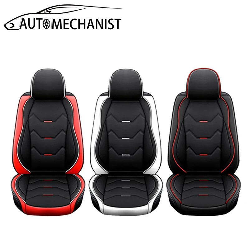 Universal Car Seat Cover PU Leather Car Seats Cushion Fully enclosed Cushion Cover Automotive Interior Protection Accessories
Universal Car Seat Cover PU Leather Car Seats Cushion Fully enclosed Cushion Cover Automotive Interior Protection Accessories