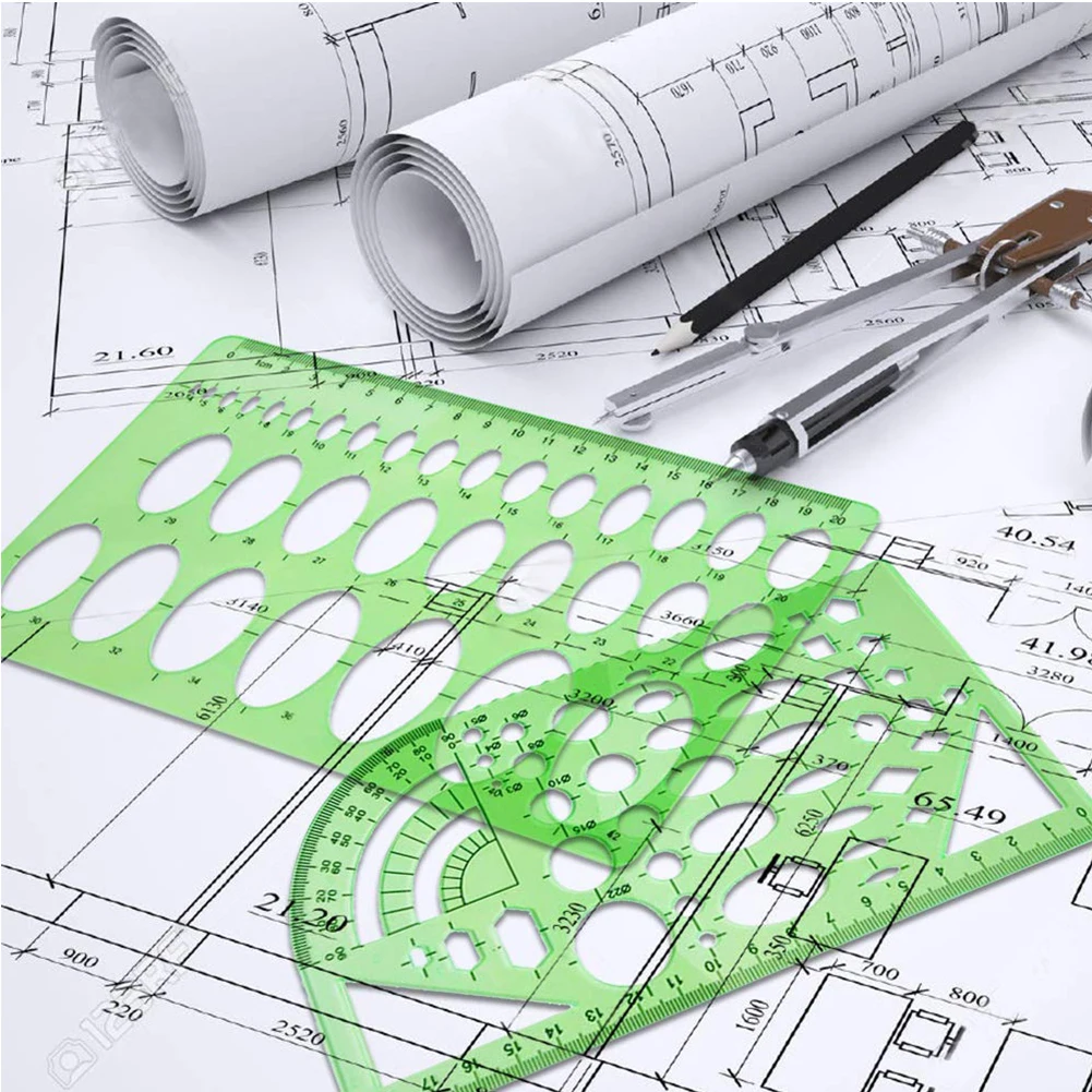 11 Pcs Practical Measuring Architecture Math Learn School Office Work Geometry Stencils Set Drawings Templates Multifunction
11 Pcs Practical Measuring Architecture Math Learn School Office Work Geometry Stencils Set Drawings Templates Multifunction
