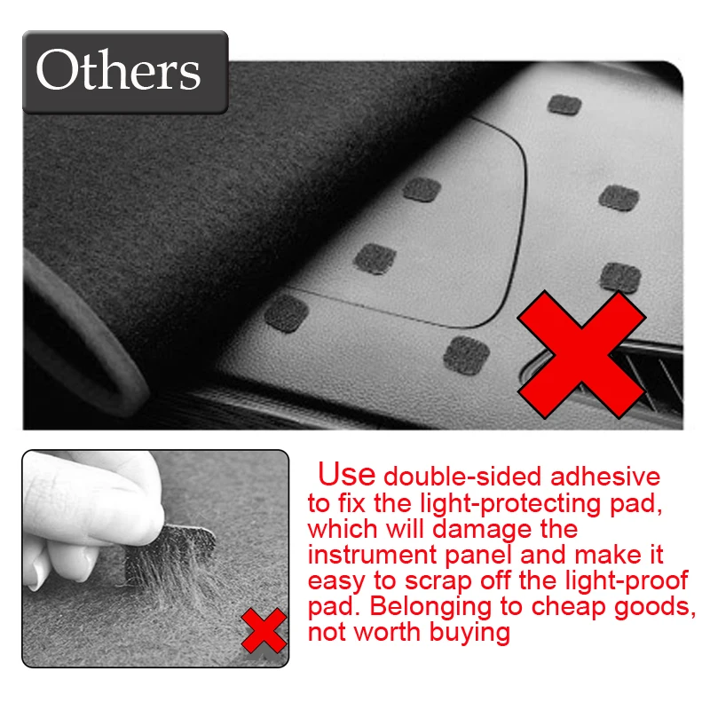 MIDOON For Toyota Camry XV40 2006 2007 2008 2009 2010 2011 Car Styling Covers Dashmat Dash Mat Sun Shade Dashboard Cover Capter |