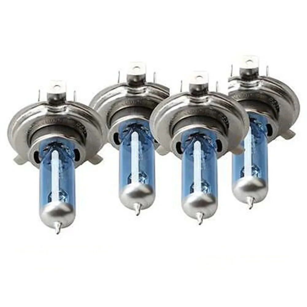 4pcs H4 P43T 55W 12V Xenon Car Headlights Car Halogen Lamp Headlamp White Light Blue Bulb Super White Halogen Bulb 7×4cm
4pcs H4 P43T 55W 12V Xenon Car Headlights Car Halogen Lamp Headlamp White Light Blue Bulb Super White Halogen Bulb 7×4cm