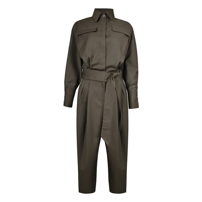 2021 spring and summer solid color nine cent jumpsuit three-dimensional pocket ornaments cargo high waist loose show thin
2021 spring and summer solid color nine cent jumpsuit three-dimensional pocket ornaments cargo high waist loose show thin