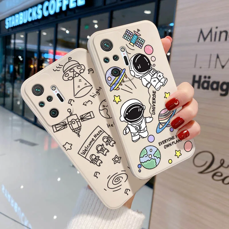 Case For Xiaomi Redmi Note 10 Pro Cases Silicon Phone Funda Poco X3 Pro Redmi Note 9 Pro 8 9T 9S 10S 9A 9C NFC Astronaut Covers
Case For Xiaomi Redmi Note 10 Pro Cases Silicon Phone Funda Poco X3 Pro Redmi Note 9 Pro 8 9T 9S 10S 9A 9C NFC Astronaut Covers