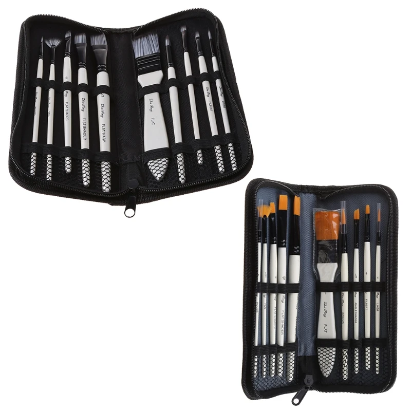 10 шт. акриловая акварель маслом художника Краски кисть нейлон волос Арт Краски ing набор кистей для рисования оптовые поставки Прямая постав... 
10 шт. акриловая акварель маслом художника Краски кисть нейлон волос Арт Краски ing набор кистей для рисования оптовые поставки Прямая постав...