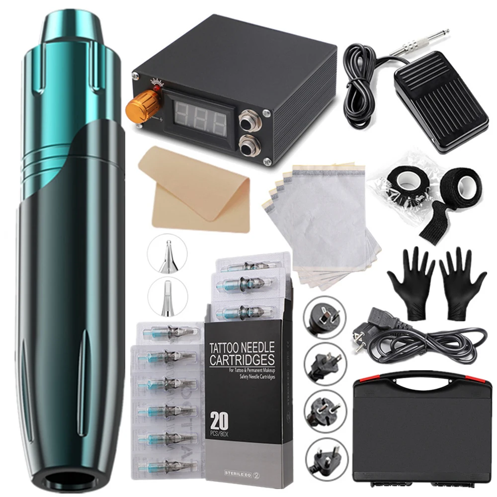 New Style Tattoo Pen Professional Motor Machine Tattoo Machine All-In-One Tattoo Equipment Body Tattoo Art Make-Up Tattoo Suppli
New Style Tattoo Pen Professional Motor Machine Tattoo Machine All-In-One Tattoo Equipment Body Tattoo Art Make-Up Tattoo Suppli