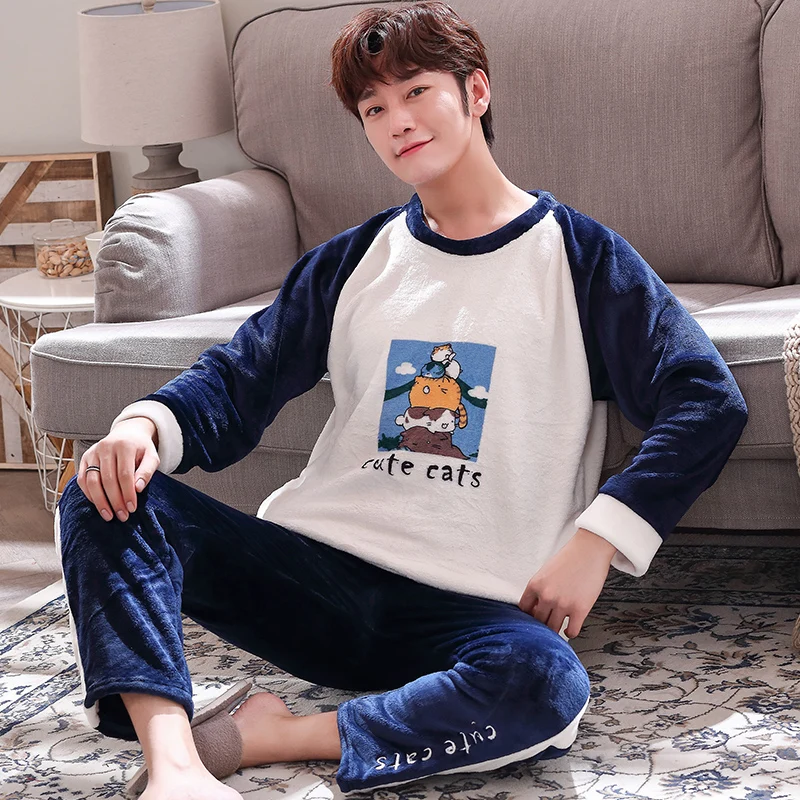 Couple Pajamas Winter Flannel Pajama Set Long Sleeve Women Pyjamas Plus Size 3XL Men Sleepwear Lounge Lovers Nightwear
Couple Pajamas Winter Flannel Pajama Set Long Sleeve Women Pyjamas Plus Size 3XL Men Sleepwear Lounge Lovers Nightwear