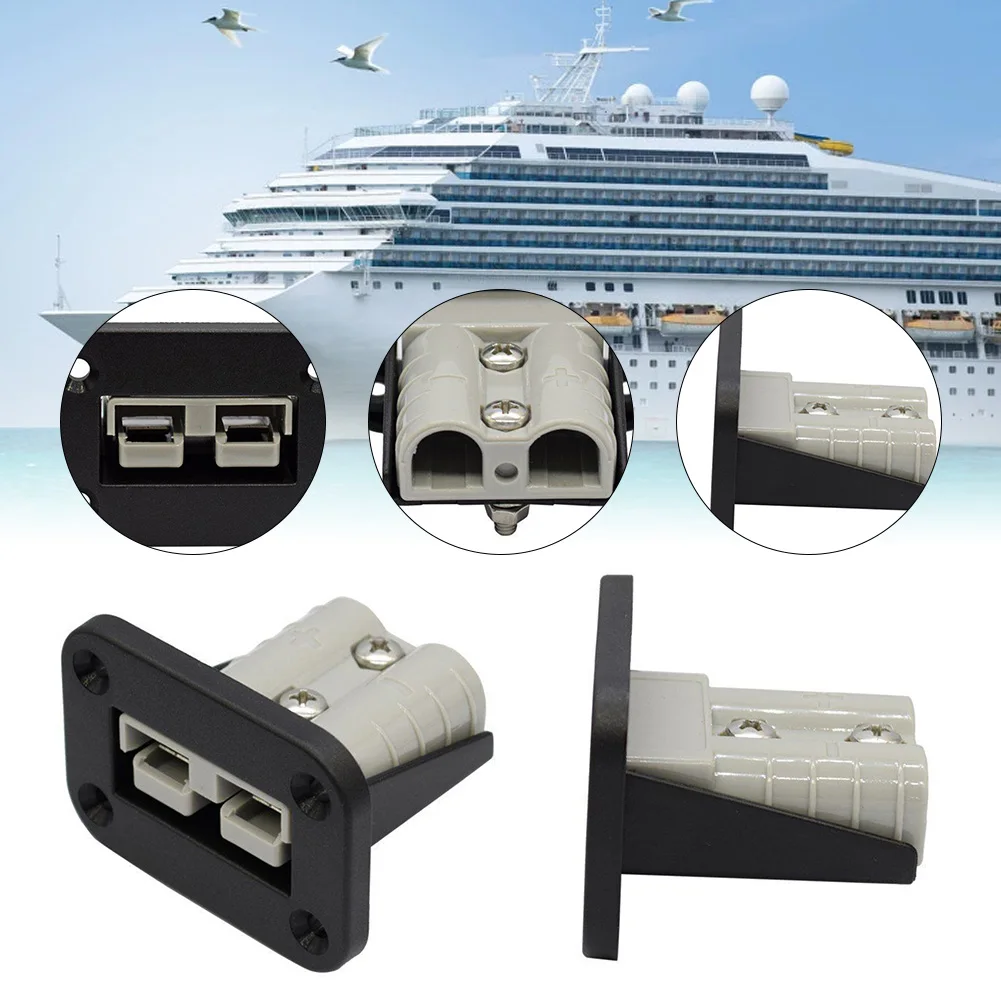 Flush Mount 50 Amp 600W Connector Kit Mounting Bracket Panel Cover for Anderson Plug for Caravan Camper Boat Truck Car Accessory
Flush Mount 50 Amp 600W Connector Kit Mounting Bracket Panel Cover for Anderson Plug for Caravan Camper Boat Truck Car Accessory